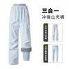 Pantalones casuales para exteriores para mujer, nuevos, cortavientos e impermeables, con forro polar, para deportes, senderismo, montañismo, para hombre