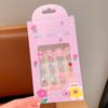 Celebridad de Internet Niños Niña Pequeña Pegatinas de Uñas Desmontables Dibujos Animados Lindas Autoadhesivas Pegamento de Gel Dulce Princesa Parche de Uñas