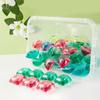 Grânulos de gel para lavanderia doméstica, limpeza profunda, fragrância, detergente para lavanderia, fragrância concentrada, sabão em pó, bola para lavanderia