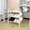 Perchero de pie para dormitorio estudiantil, perchero móvil, perchero secundario limpio, tendedero, perchero pequeño para almacenamiento de bolsas de ropa
