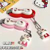 Lindos cortaúñas de helloKitty para niña, creativos, mini, portátiles, de gato KT, herramienta de manicura, cortaúñas