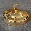 Gancho, Gancho de Anillo, Linterna, Placa Colgante de Araña, Base de Placa de Techo Portante, Accesorios para Lámpara de Cristal Iluminación Bricolaje