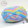 Bolso elegante de línea de tela mismo estilo bola de lana tejido a mano DIY bolso de tablero acrílico bolso de orejas de gato bolsa de material