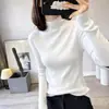 Suéter de Malha Elegante com Gola Semi-Alta Casual Emagrecedor Camada Base Roupa Íntima para Mulheres Outono/Inverno 2026