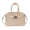 Bolsa de Mão Tendência Moda Nicho Bolsa Concha Feminina Nova Grande Capacidade Textura Trançada Uso Diário Ombro Único Transversal