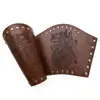 Protetor de Peito Medieval Punk Transfronteiriço Armadura Meio Peito Retrô Protetor de Pulso Acessórios de Roupa para Cosplay e Role-Playing