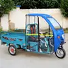 Toldo para Triciclo Eléctrico, Toldo Frontal, Toldo para Conductor de Mensajería, Parasol y Refugio contra la Lluvia, Toldo de Plástico