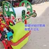 Aspersora agrícola de tracción en las cuatro ruedas, aspersora de alta presión con enrollador automático de manguera, aspersora montada en tractor para campos de trigo y maíz, aspersora controlada remotamente