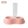 Comedero para Mascotas, Comedero para Perros, Comedero para Gatos, Comedero de Doble Propósito para Agua y Comida, Antiderrames, Dispensador Automático de Agua, Comedero para Gatos y Mascotas