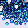 Strass de Tamanhos Mistos Ss3-Ss16 com Verso Plano para Capas de Celular, Strass de Vidro Cristal DIY para Arte de Unhas Criativa, Acessórios Decorativos Mistos