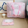 Comércio Exterior Atacado Estoque Último Pedido Ao Vivo Grupo de Compra! Roupa de Cama de Algodão Rosa Colcha de Jardim de Infância Saco de Armazenamento