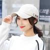 Chapéu Feminino Verão Coreano All-match Boné de Beisebol Casual Outono e Inverno Dia Carta Cap Doce Amor Sol Chapéu Na Moda