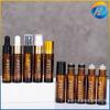 Venta al por mayor 10ml Botella de Aceite Esencial con Rodillo de Bolitas Botella con Gotero Vidrio Ámbar a Prueba de Luz Botella de Aceite Esencial Dotteri