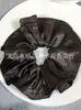 Elástico de Cabelo Scrunchie Listrado com Renda Estilo Coreano para Mulheres, Acessório de Cabelo Suave e Elegante, Elástico de Cabelo Scrunchie Estilo Coreano