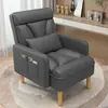 Sofá individual de gran venta Reclinable y cómodo para sentarse Sala de estar Dormitorio Balcón Oficina Sofá para persona perezosa Siesta Silla para computadora