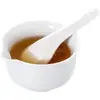 Tazón de revisión de té con boca Taza pública Revisión de taza Tazón de té Artista del té Revisión de juego de té Vidrio de borosilicato alto Taza uniforme Tazón de degustación de té