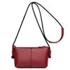 Bolsa Feminina de Couro Genuíno Atacado 2025 Primavera Nova Casual Bolsa Transversal de Ombro Feminina Costura em Couro de Vaca de Primeira Camada Bolsa de Mãe