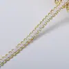 Venta directa del fabricante, suministro en stock de ribete de borde de ciempiés de seda de baja elasticidad de 0,8 cm con hilo dorado y plateado, encaje de color sólido para accesorios de indumentaria y textiles para el hogar