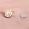 Venta al por mayor del fabricante Nueva Camisa con Botón Magnético en el Cuello Anti-Exposición Botón Metálico, Sin Costura, Sin Clavos, Botón Magnético de Piedra Ajustable