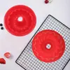 Molde de Silicone para Bolo de Grau Alimentício Padrão Espiral Oco Forma para Assar Bolo Ferramentas de Confeitaria Outlet de Fábrica