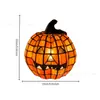 Lanterna de abóbora de Halloween estilo Tiffany, novo produto transfronteiriço