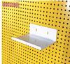 A6L Bandeja Cesta Colgante Perchero Agujero Redondo Panel Perforado Estante de Almacenamiento Accesorios para Teléfono Móvil Calcetines Colgantes Ferretería de Joyería de Supermercado