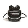 Bolso Pequeño Cuadrado de Hombro, Nicho, Dulce, Estilo Coreano, Lazo, Bolso Silla de Montar de Moda, Bolso Cruzado Simple para el Trabajo