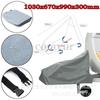 Venta caliente transfronteriza autocaravana cubierta de brazo contra el polvo caravana bolsa para el polvo cubierta de enganche de remolque gris