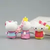 Nuevo Llavero de Gato Kt Dibujo Animado Anime Ip Muñeca Colgante para Bolso de Gato Llavero para Llaves de Coche Anillo Regalo Creativo