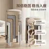 Taburete de Plástico Engrosado para Uso Doméstico, Apilable, Resistente y Duradero, Taburete Redondo Whirlwind, Silla Alta para Mesa de Comedor, Banco con Cojín Suave