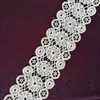 Renda Branca Solúvel em Água Renda de Linha de Algodão DIY Decoração de Roupas Acessórios Cortina Sofá Mesa Cadeira Mesinha de Cabeceira Malha