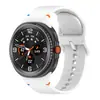 Adecuado para Samsung Galaxy Watch 8 Correa de Silicona Cosida Estilo Oficial Pulsera Deportiva Transparente Impermeable