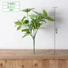 Suministro Directo de Ramilletes Pequeños de 7 Ramas de Plantas Artificiales, Ramos de Hojas Falsas, Vegetación para Decoración de Paredes, Plantas Verdes de Plástico para Decoración de Paredes