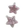 Colgante de Bolsa de Pareja Jelly Acrílico Dibujos Animados Coreanos Lindo Cristal Brillante Estrella de Cinco Puntas Llavero de Coche