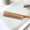 Pente para Modelar Cabelo de Sândalo Verde com Cauda Pontiaguda, Pente de Agulha para Alisar Cabelo, Massagem, Cabo de Bambu, Cuidados com o Cabelo, Gravado, Atacado do Fabricante