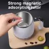 Medição Inteligente de Temperatura Magnética Agitação Automática Copo Elétrico Portátil Café Leite Barriga Copo Aço Inoxidável 316 Copo Misturador