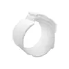 Clipe de tubo de ar condicionado suporte de suspensão branco haste roscada de 8mm liberação rápida grade larga ajustável grampo de ar fresco acessório de plástico