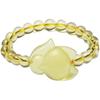 Pulsera Original de Piedra Citrina Cabeza Grande Zorro Pulsera Tejida con Cuerda Roja Femenina Pulsera Tejida con Cuerda Roja Masculina Cristal Amarillo Joyería de Nicho Regalo