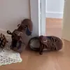 Zapatillas de entrenamiento bajas estilo coreano para niñas, colección de otoño, zapatillas retro con bloques de color para niñas mayores