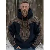 Novo produto de comércio exterior transfronteiriço: Moletom masculino com estampa digital 3D de Cavaleiro Templário, atacado do fabricante 166