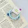 Diadema de Goma de Colores para Niños, Para Cabello de Bebé sin Pelo, Goma Elástica Alta para el Cabello, Cuerda para Cola de Caballo Alta de Niña, Banda de Cuero Duradera