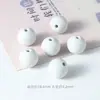 Cuentas Cerámicas Retro de 18 mm Material para Manualidades Accesorios para Joyería Pulsera con Cuentas Agujero Grande Cerámica de Jingdezhen Cuentas Sueltas