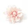 Simulación 7.5cm Cabeza de Flor de Dalia Multicapa DIY Accesorios para Sombreros Accesorios de Ropa Fondo de Pared de Flores para Bodas Flores Artificiales