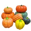 Modelo de Calabaza Accesorios para Festival de la Cosecha Decoración de Casa de Campo Halloween Centro Comercial de Verduras Exhibición en Ventana Adornos para Sala de Exposiciones