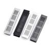 Malla de Ventilación Plástica de Doble Cara Rejilla de Ventilación Plana Rectangular para Gabinete Cubierta Decorativa para Zapatero Malla de Enfriamiento