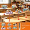 Señales Decorativas de Mesa para la Temporada de Regreso a Clases 2026, Adornos de Escritorio, Accesorios para Fotos de Salón de Clases de Jardín de Infancia, Arreglos para la Atmósfera de la Ceremonia de Regreso a Clases