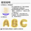 Patches bordados coloridos de letras transfronteiriços, patches para reparo de furos em roupas, decoração DIY para mochilas, 26 patches de letras em inglês