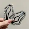 Horquilla de Nube Estrella con Pedrería Horquilla para Flequillo Delantero Accesorios para el Cabello Parte Trasera de la Cabeza Hueca Cabello Ralo Clip bb Cabeza de Diamante Tocado
