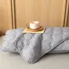 Funda de almohada anti-saliva Clase A, protector de almohada anti-aceite, funda de almohada para hotel y casa de huéspedes, par de capas aislantes anti-sudor