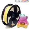 Sai Mengye Consumibles de Impresión Personalizada Pla Mate Doble Color 1kg Consumibles para Impresora 3D Pla Mate Gradiente Arcoíris